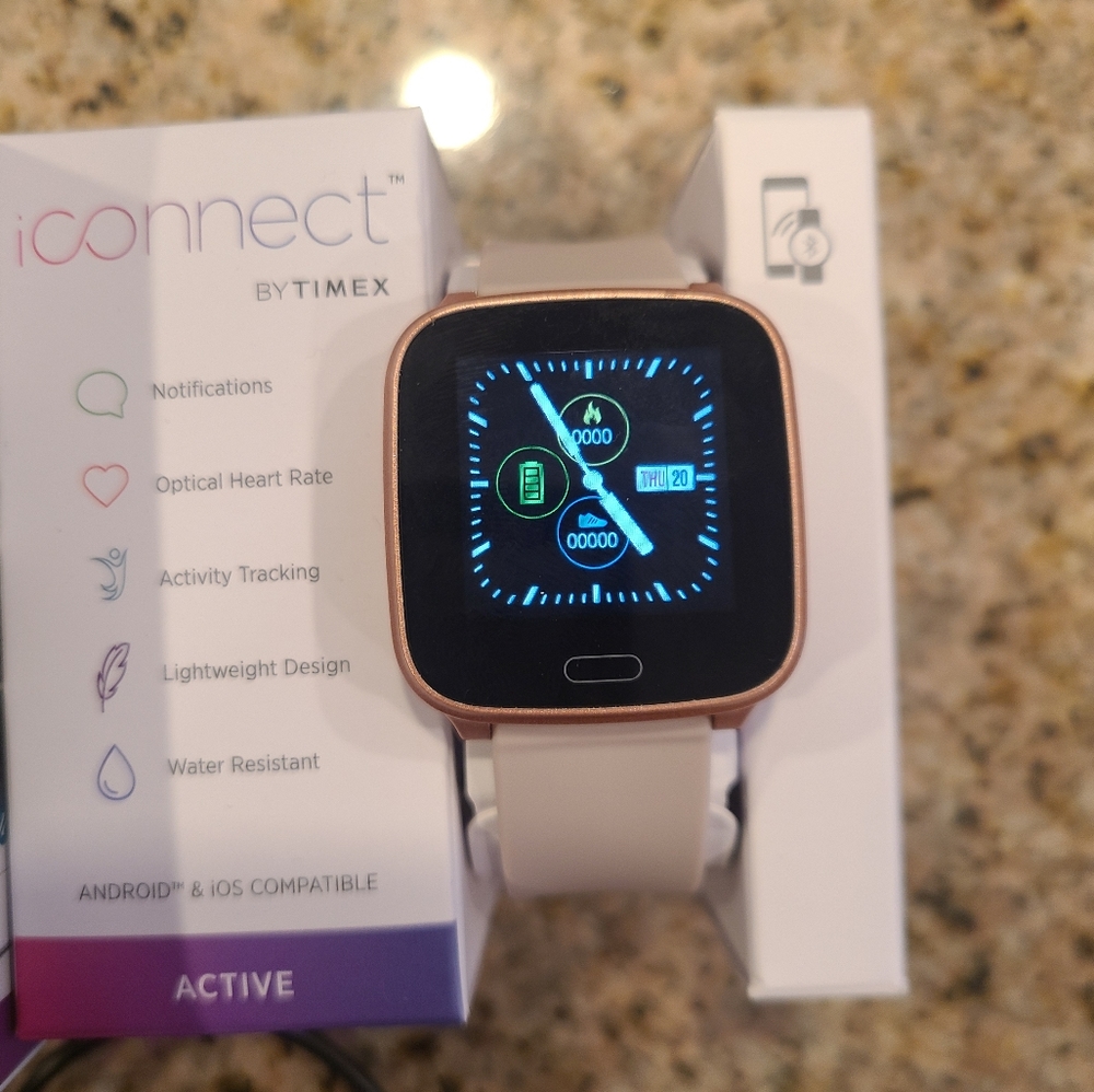iConnect By Timex Active Smartwatch with Heart Rate, Notifications and Activity